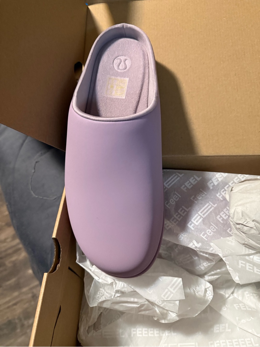 lululemon athletica Lavender Slip-On Clog